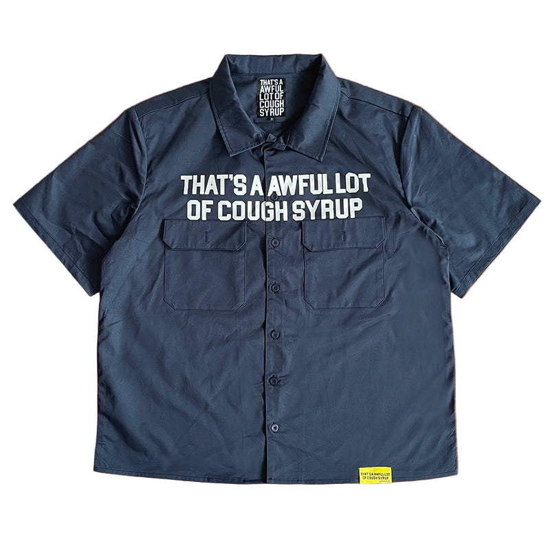 Camisa Casual Estampado Monograma Jarabe