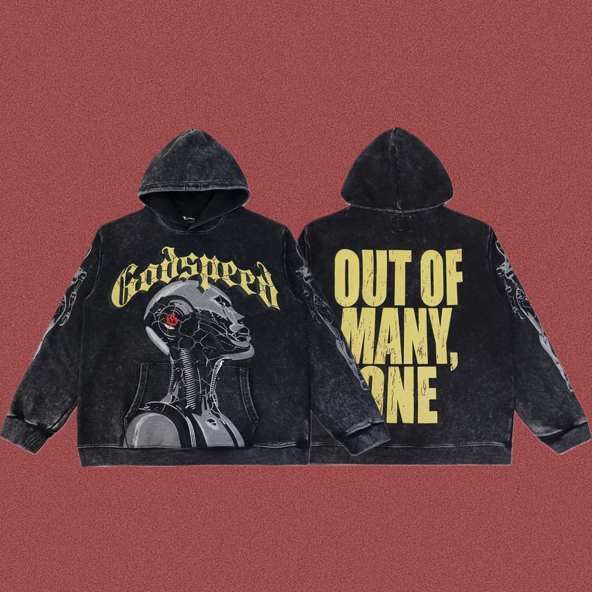 Sudadera Capucha GO*SPEED Streetwear Urbano