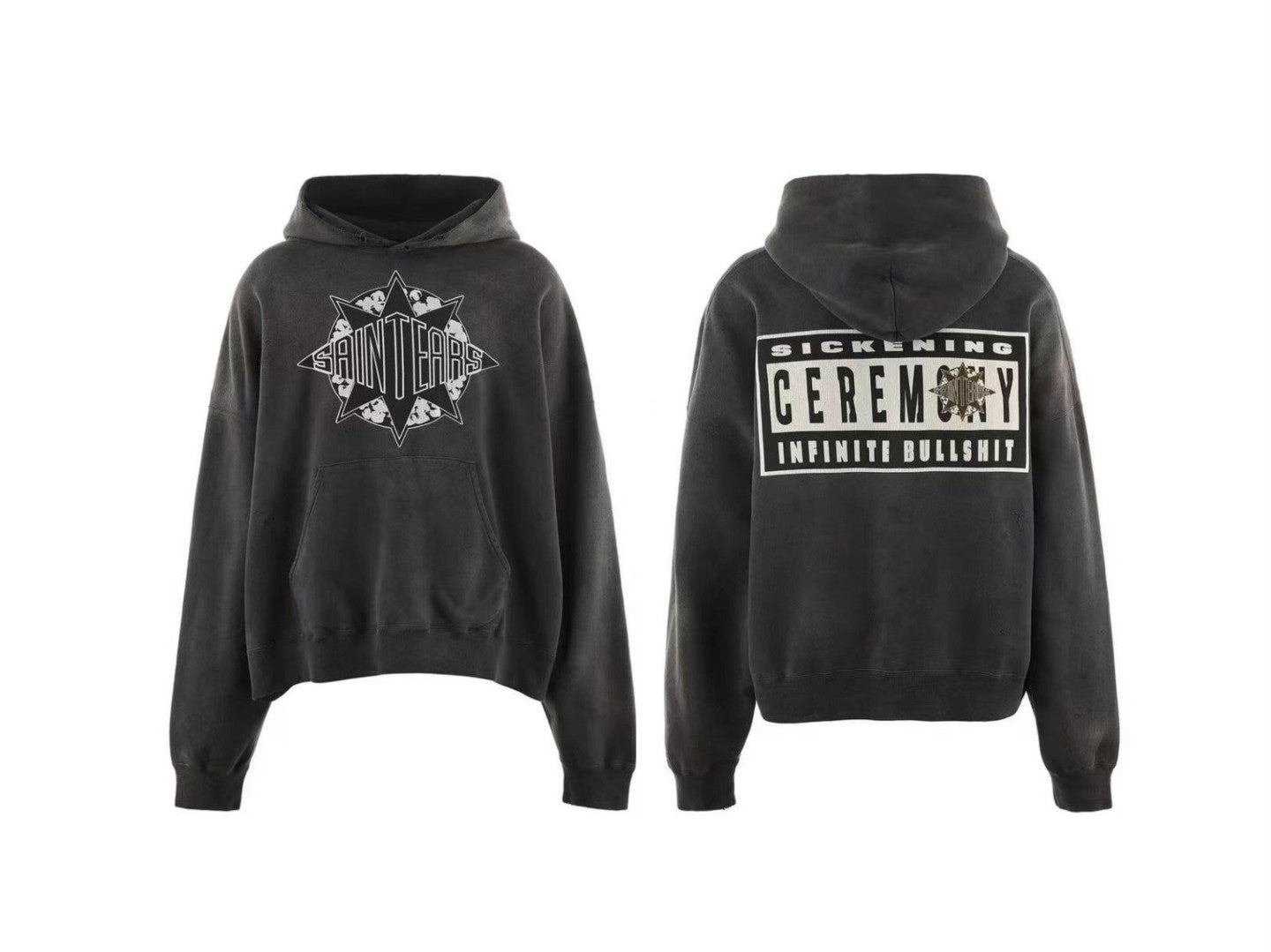 Sudadera Capucha SAI*T MICHAEL Lujo Religioso