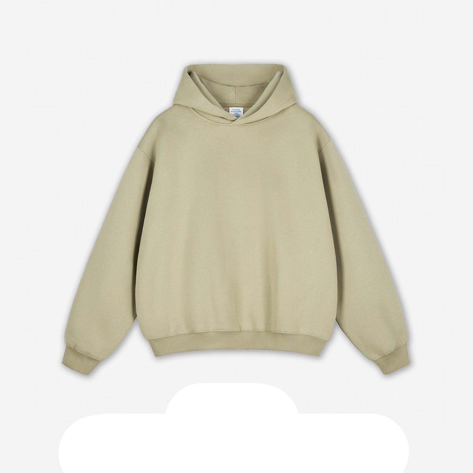 Sudadera Capucha Blank Boxy Oversized Personalizable