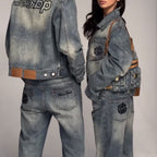 Jeans Broken Planet Estilo Urbano