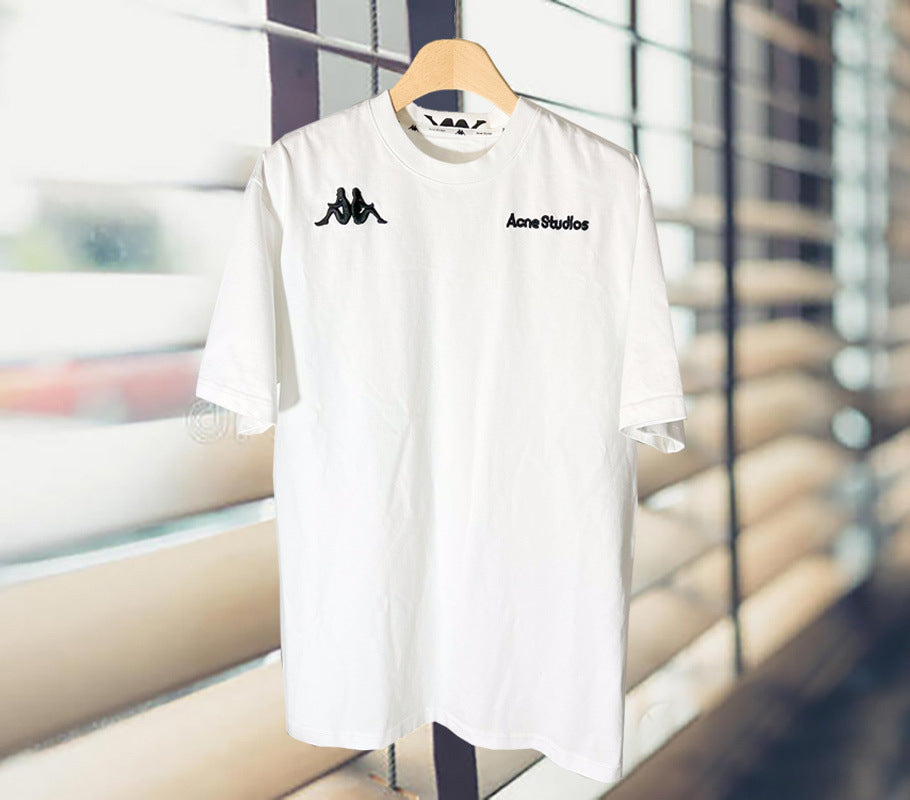 Camiseta AC Deportiva Parches Bordados