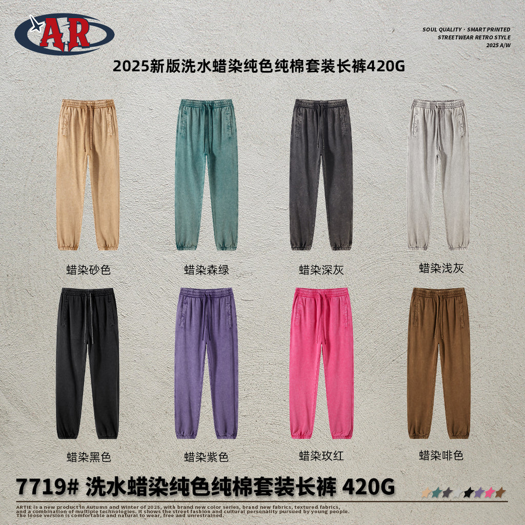 Pantalones Básicos Sin Estampado