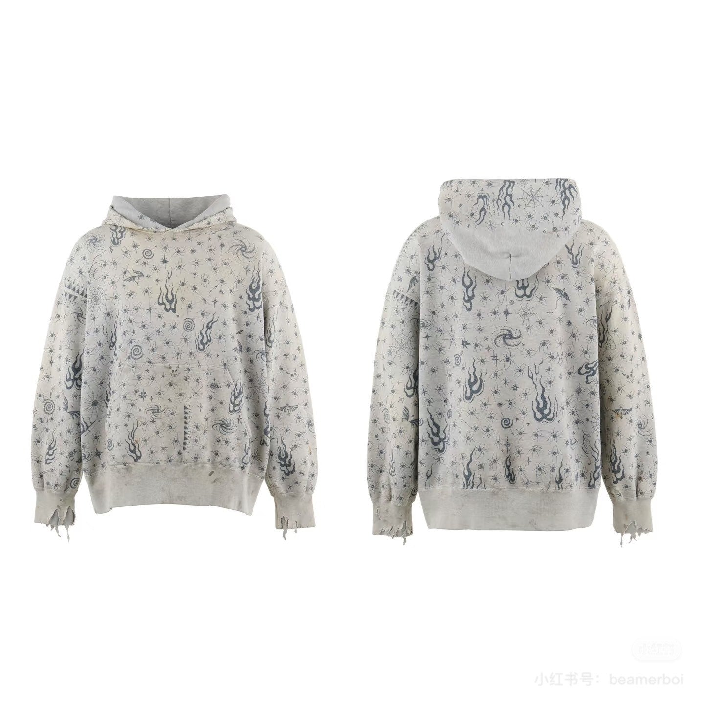 Sudadera Capucha SAI*T MICHAEL Lujo Religioso