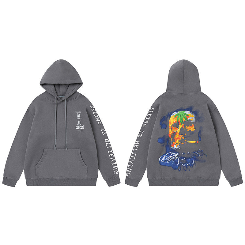 Sudadera Capucha Top Streetwear Urbano