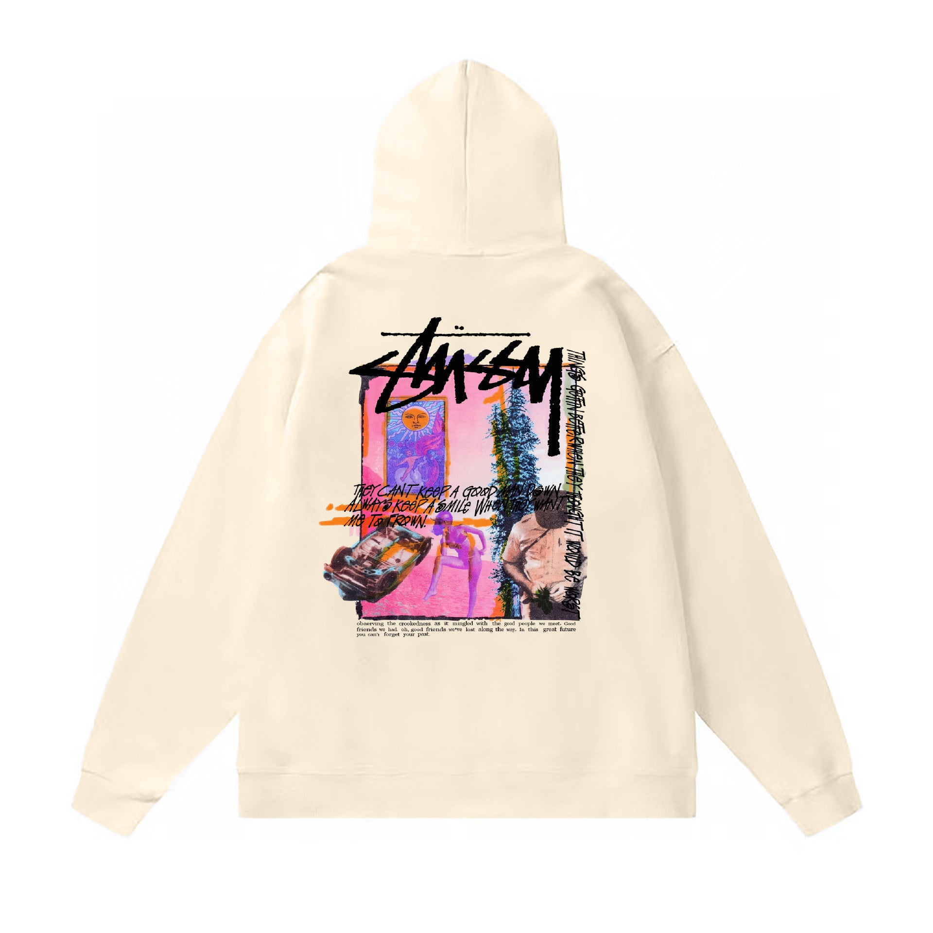 STUS*Y N*KE HOODIE