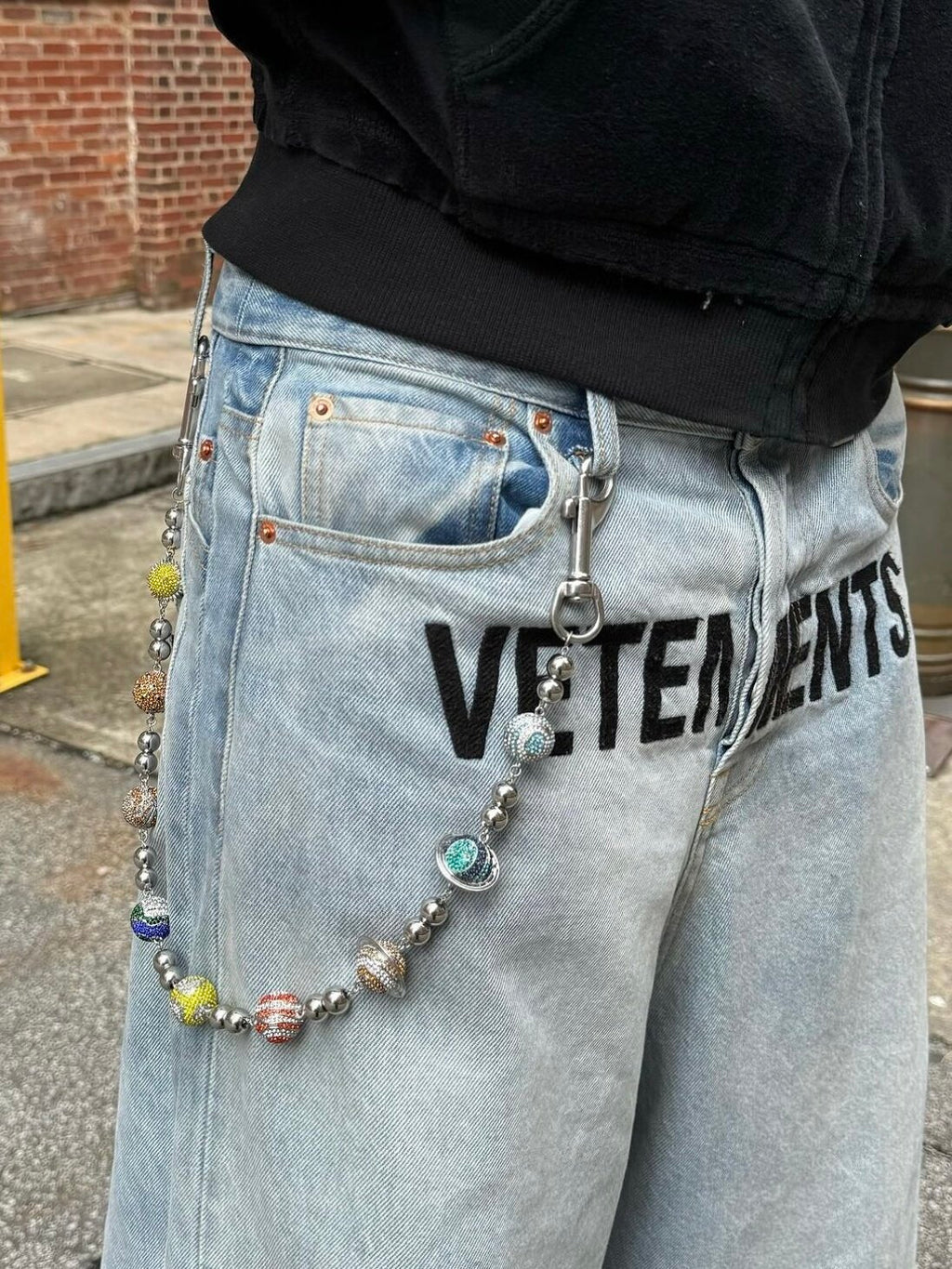 Jeans Baggy VET*MENTS Denim Holgado Streetwear