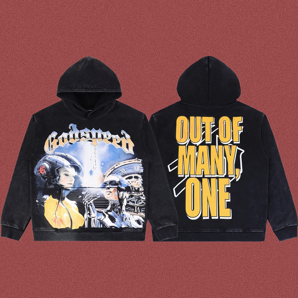 Sudadera Capucha GO*SPEED Streetwear Urbano