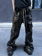 Pantalones AMERICANOS Casual de Pierna Ancha