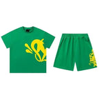 Traje americano casual y chic de manga corta