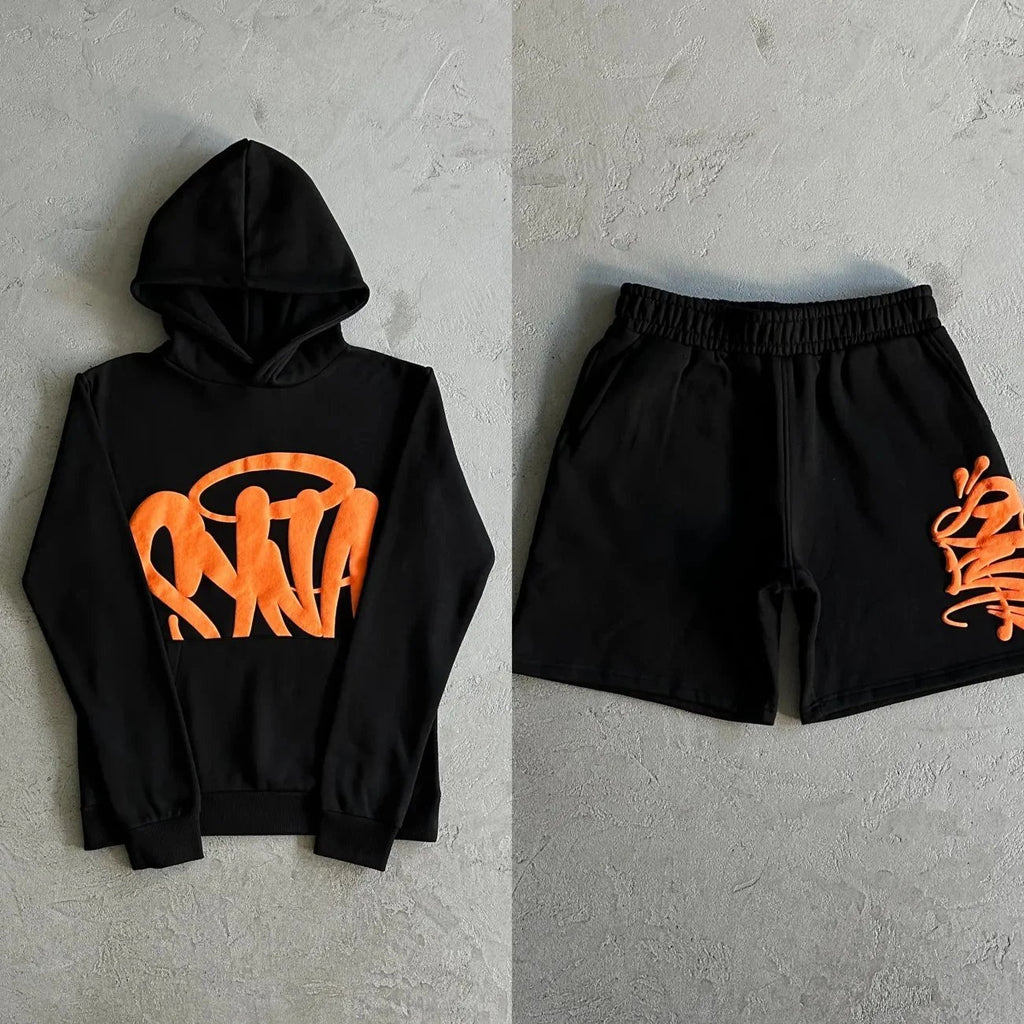 Traje americano casual y chic de manga corta