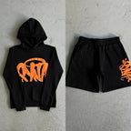 Traje americano casual y chic de manga corta