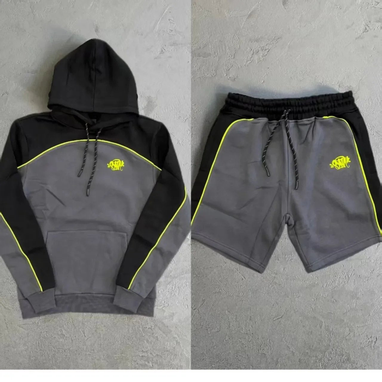 Traje americano casual y chic de manga corta