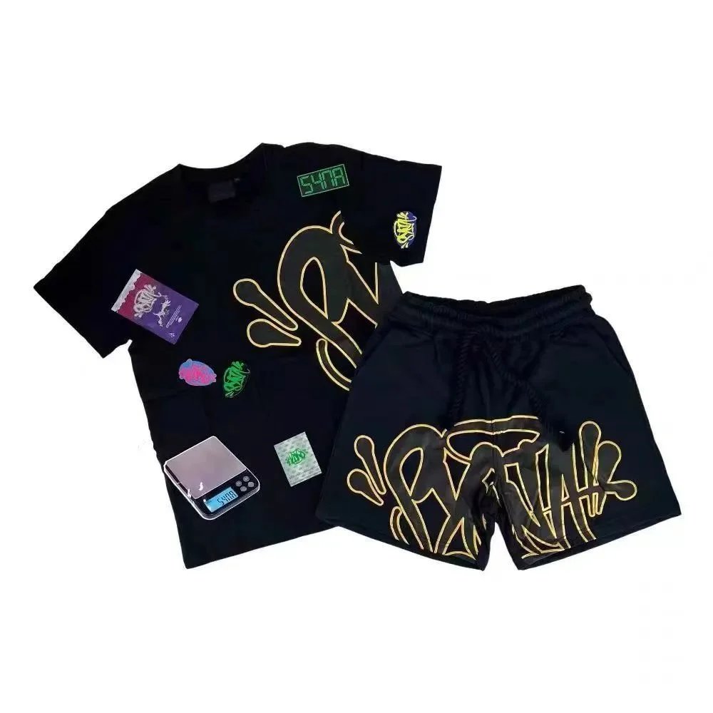 Traje americano casual y chic de manga corta