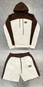 Traje americano casual y chic de manga corta