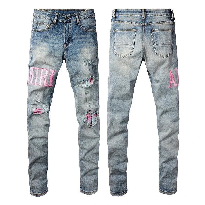 Jeans AMIRI Estilo Urbano Moderno