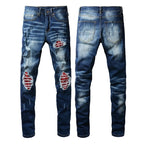 Jeans AMIRI Estilo Urbano Moderno