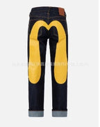 Jeans Hip Hop Impresos Retro Denim Streetwear