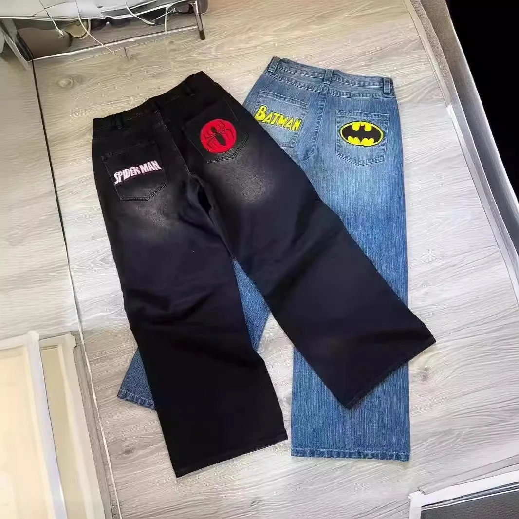 Jeans Gráficos Estilo Urbano Moderno Imagen secundaria del producto