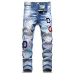 Jeans Skinny Ajustados Denim Streetwear