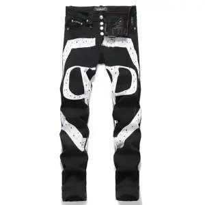 Jeans Skinny Ajustados Denim Streetwear