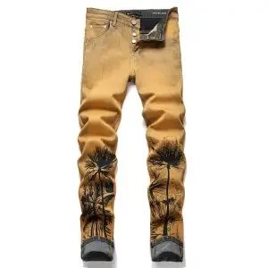 Jeans Skinny Ajustados Denim Streetwear