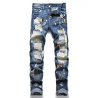 Jeans Skinny Ajustados Denim Streetwear
