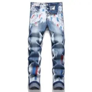 Jeans Skinny Ajustados Denim Streetwear