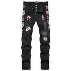 Jeans Skinny Ajustados Denim Streetwear