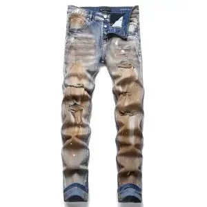 Jeans Skinny Ajustados Denim Streetwear