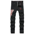 Jeans Skinny Ajustados Denim Streetwear