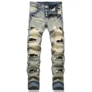 Jeans Skinny Ajustados Denim Streetwear