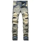 Jeans Skinny Ajustados Denim Streetwear