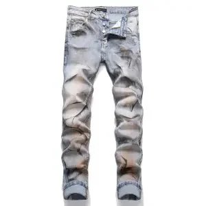Jeans Skinny Ajustados Denim Streetwear