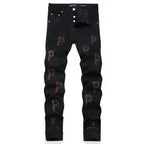 Jeans Skinny Ajustados Denim Streetwear