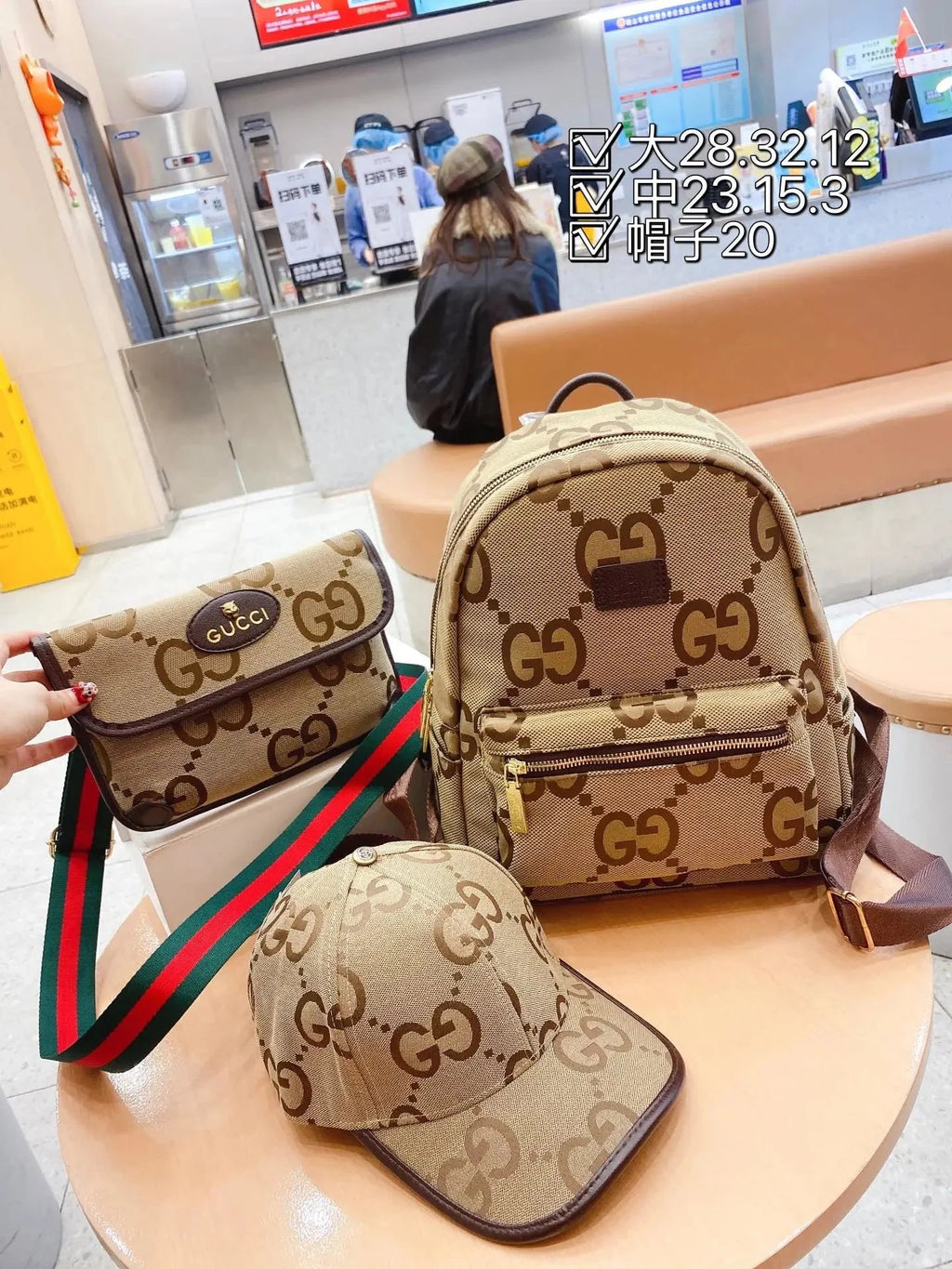 Bolsa ZX-1 Tres Piezas Calidad Alta