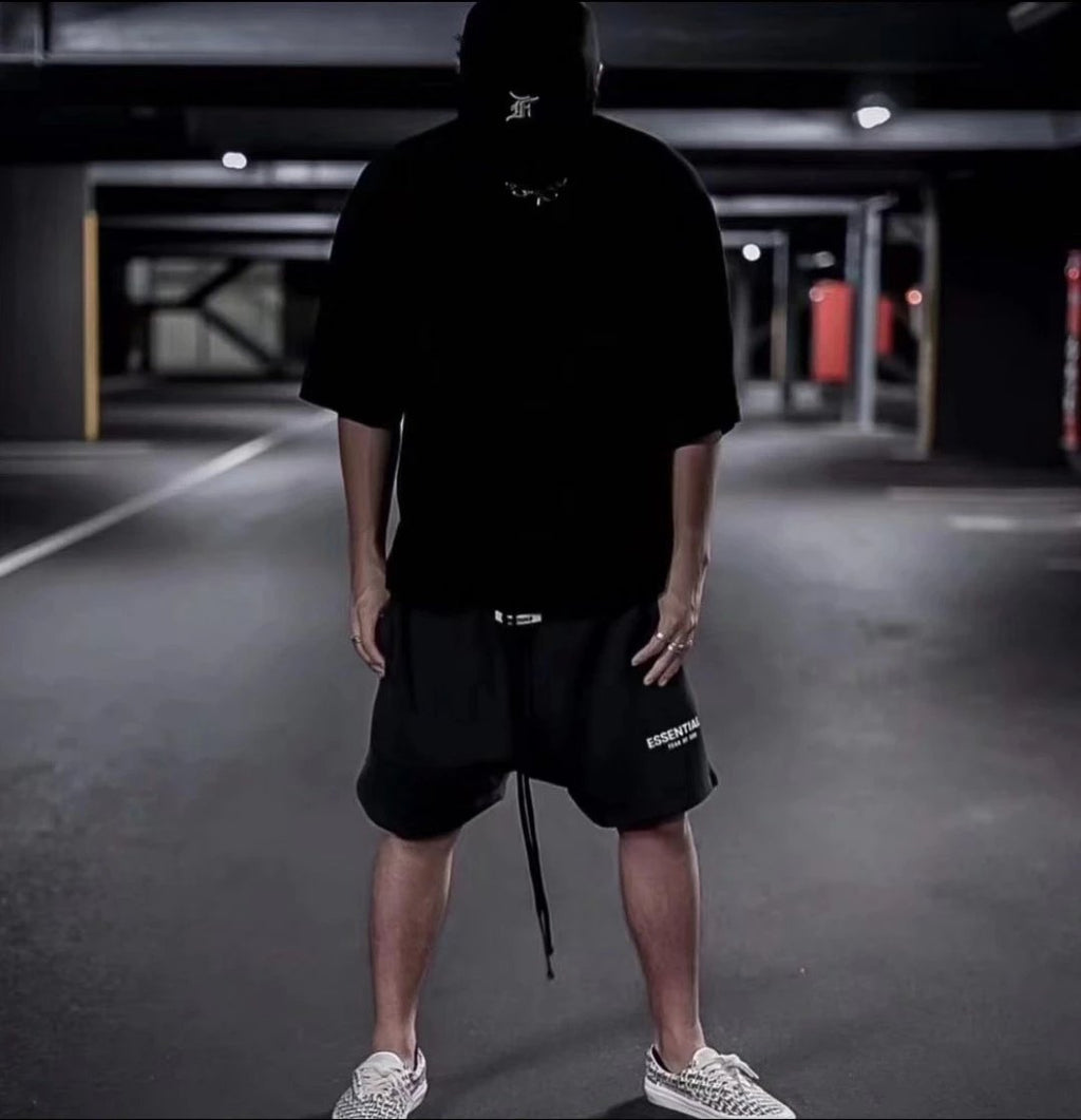 Hoodie Shorts Pine Unisex Fog