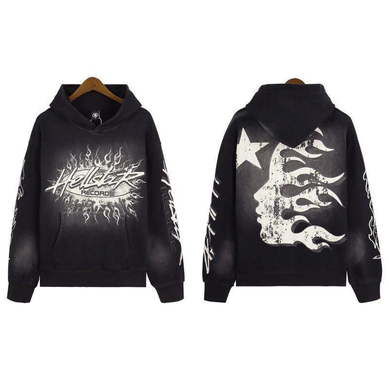 Sudadera Capucha HEL*STAR Streetwear Urbano