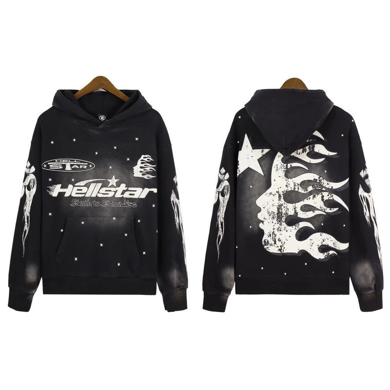 Sudadera Capucha HEL*STAR Streetwear Urbano Imagen secundaria del producto
