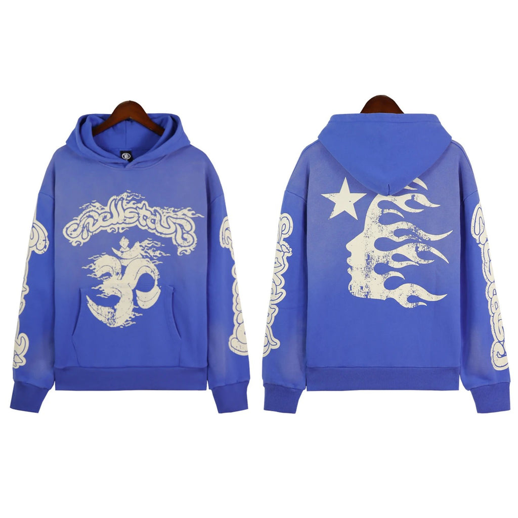 Sudadera Capucha HEL*STAR Streetwear Urbano