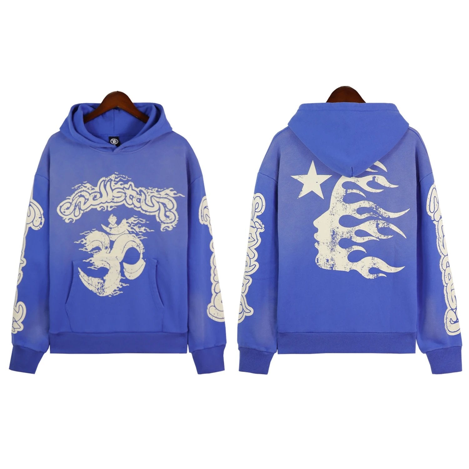 Sudadera Capucha HEL*STAR Streetwear Urbano