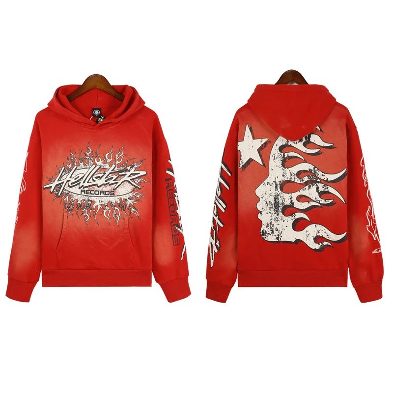 Sudadera Capucha HEL*STAR Streetwear Urbano