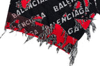 Jersey Balenciaga Logo Completo Desgastado