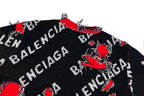 Jersey Balenciaga Logo Completo Desgastado