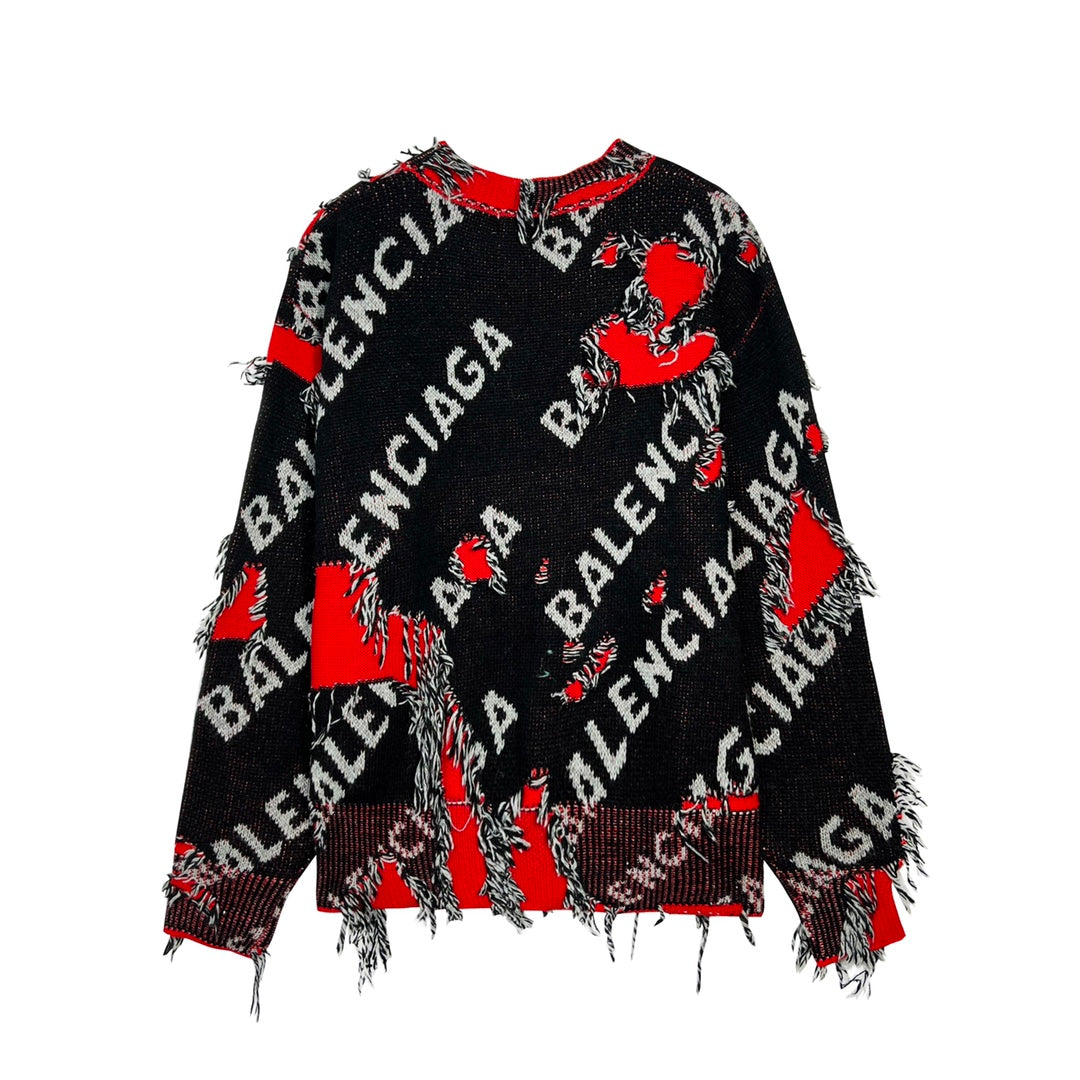 Jersey Balenciaga Logo Completo Desgastado Imagen secundaria del producto