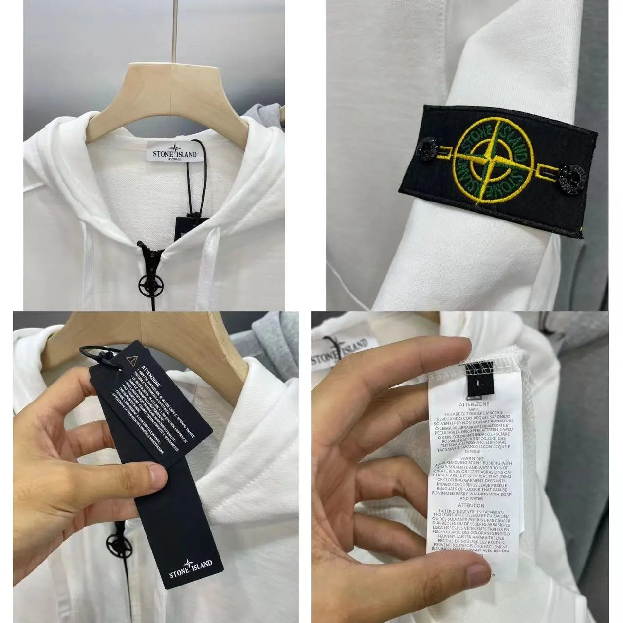 Sudadera Capucha STO*E ISLAND Lujo Italiano