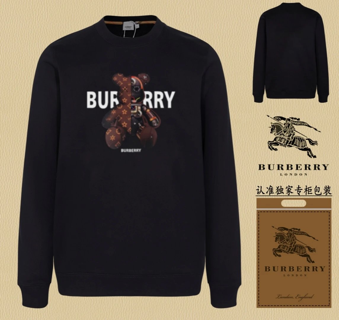 Sudadera Capucha BU*BERRY Lujo Británico