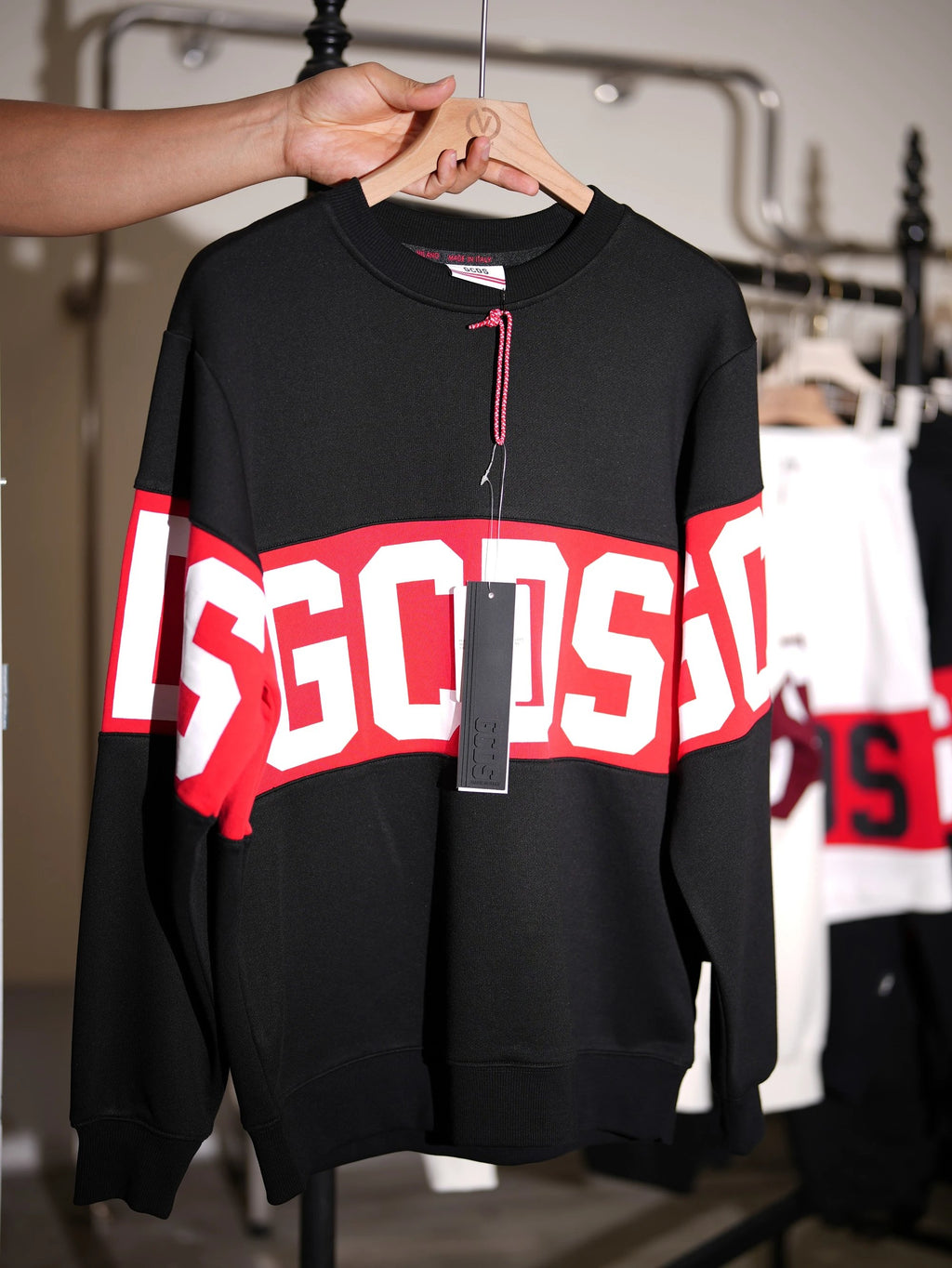 Sudadera Capucha GCDS Streetwear Italiano