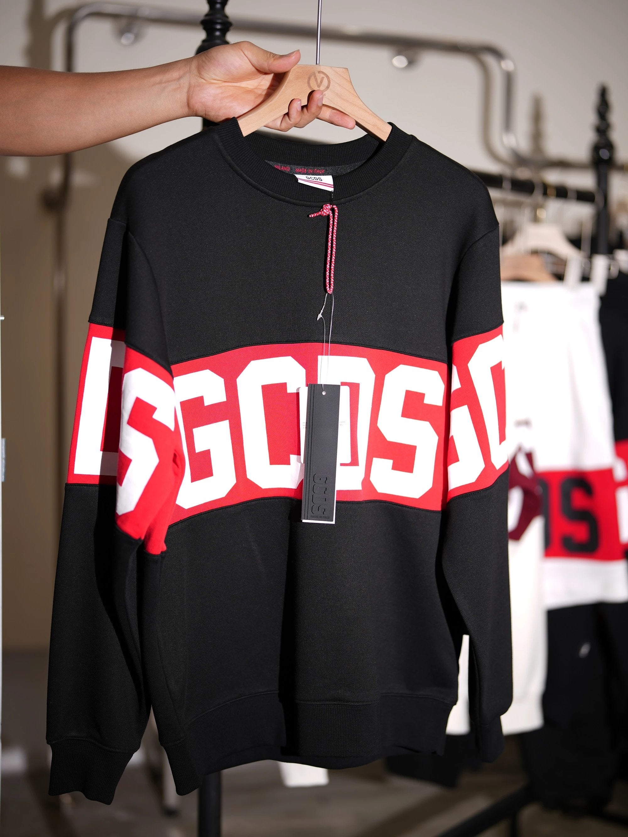 Sudadera Capucha GCDS Streetwear Italiano