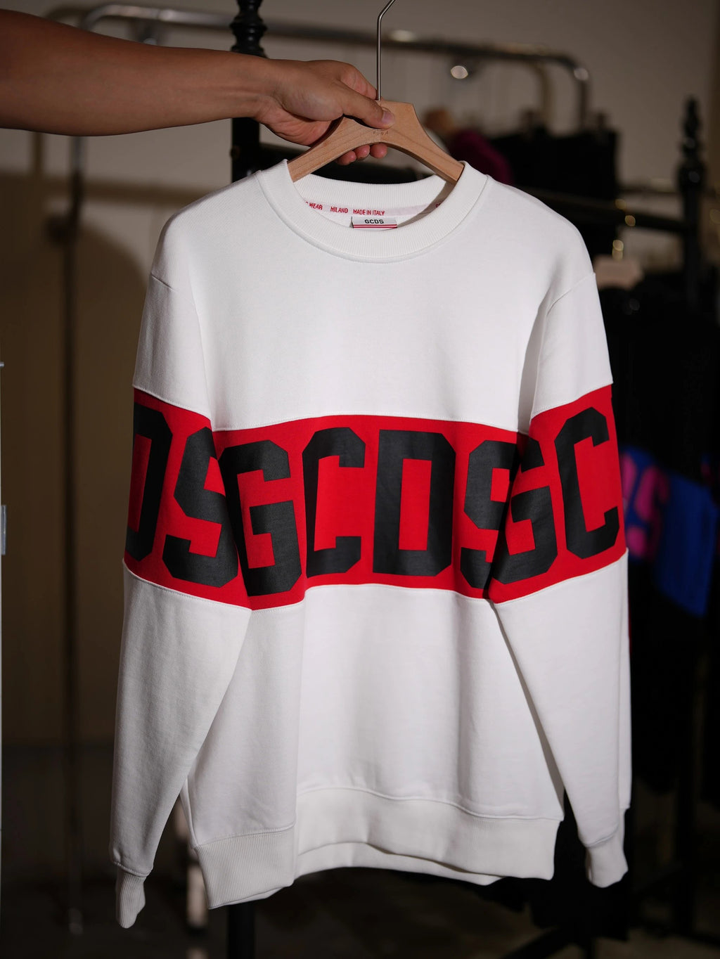 Sudadera Capucha GCDS Streetwear Italiano